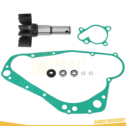 For Suzuki RM250 1989-1995 Water Pump Impeller Shaft Bearing Gasket Kit