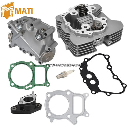 Cylinder Head Cover w/Gasket & Intake Manifold Boot For Sportrax Recon 250 TRX250X 2002-2014 12310-HN6-010