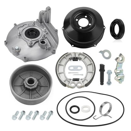 Kit de frein arrière complet, moyeu de tambour, couvercle de plaque, roulements, joints, pour Honda Rancher 400 Trx400 2004-2007 43620-HN0-A00