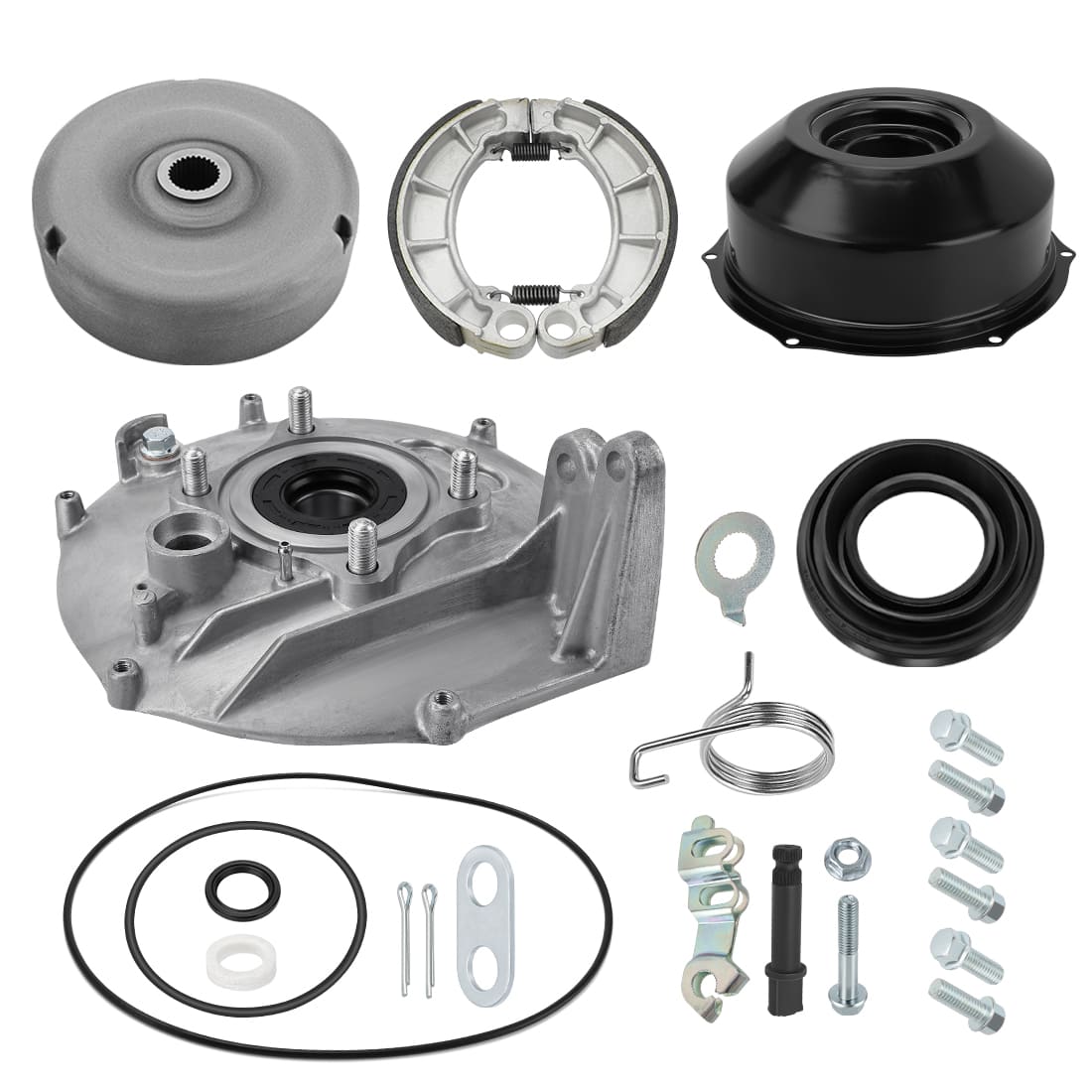 Kit de frein arrière complet, moyeu de tambour, couvercle de plaque, roulements, joints, pour Honda Rancher 400 Trx400 2004-2007 43620-HN0-A00