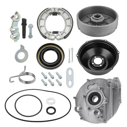 Kit de frein arrière complet, moyeu de tambour, couvercle de plaque, roulements, joints, pour Honda Rancher 400 Trx400 2004-2007 43620-HN0-A00