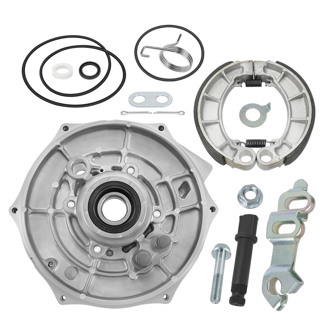 Kit de roulements de plaque d'appui de frein arrière, joints de mâchoires, culbuteurs, cames pour Honda Foreman 500 520 TRX500/520/FE1/FE2/FM1/FM2 2014-2024