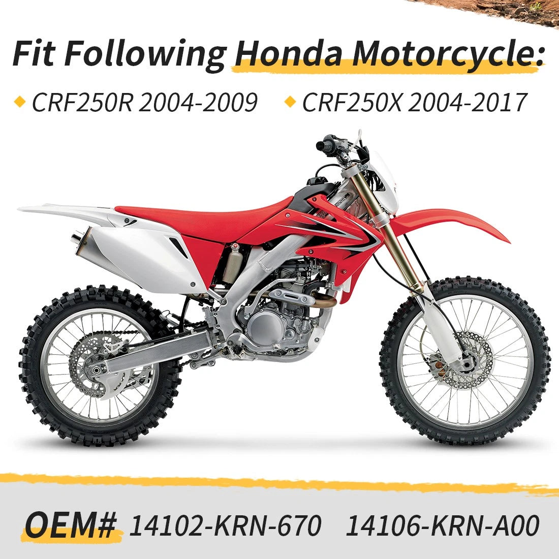 Decompression Weight With Spring For Honda CRF250R CRF250X 2004-2017 14102-KRN-670 14106-KRN-A00