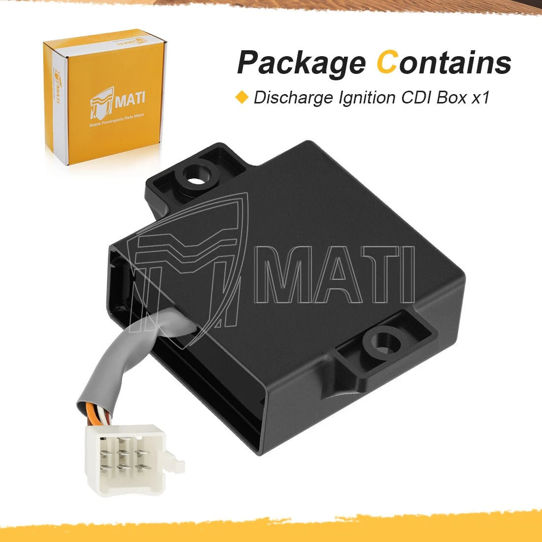 Ignition CDI Box For Yamaha  G11-A G14-A 1995 1996 JN3-82305-00-00