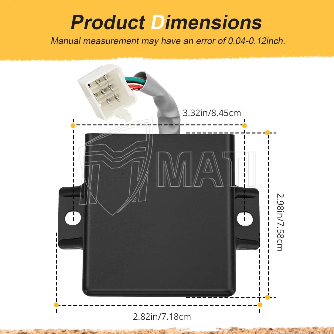 Ignition CDI Box For Yamaha  G11-A G14-A 1995 1996 JN3-82305-00-00