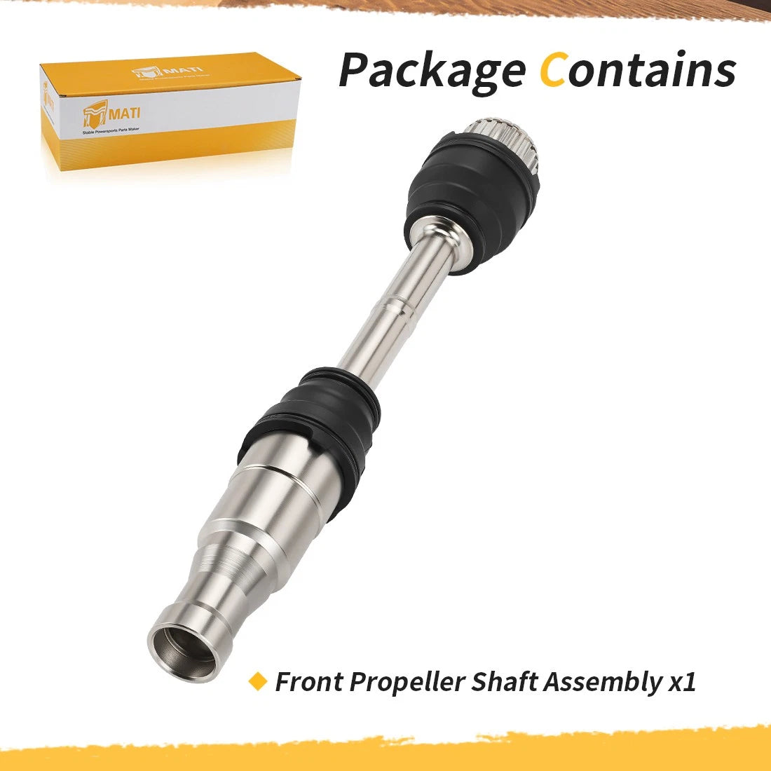 Front Propeller Shaft Assembly For Honda Rubicon 500 TRX500 FA/FGA/FPA 2005-2014 40400-HN2-A20
