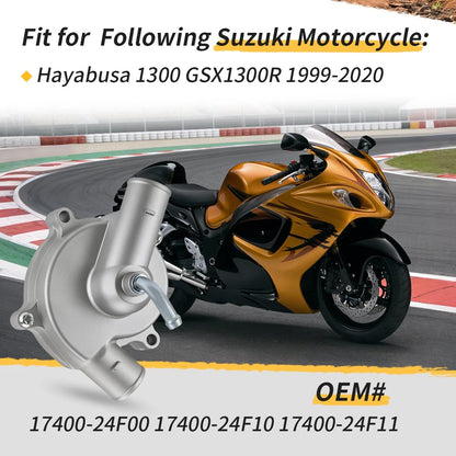 Water Pump Assembly For Suzuki GSX1300R Hayabusa 1300 1999-2020 17400-24F11 17400-24F10 17400-24F00