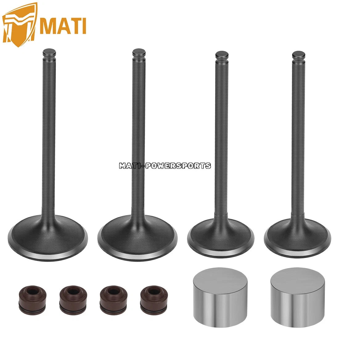 Exhaust & Intake Valve Kit for Honda CRF250R CRF250X 2004-2017 14721-KRN-670 14711-KRN-670