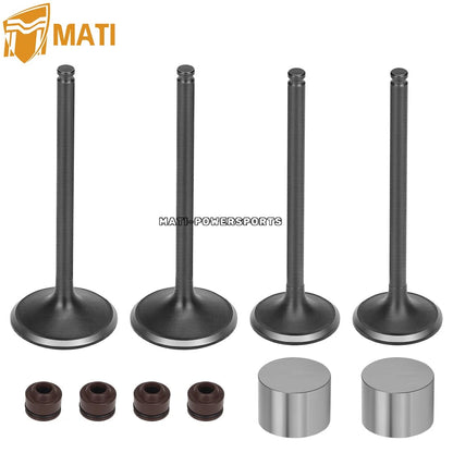 Exhaust & Intake Valve Kit for Honda CRF250R CRF250X 2004-2017 14721-KRN-670 14711-KRN-670