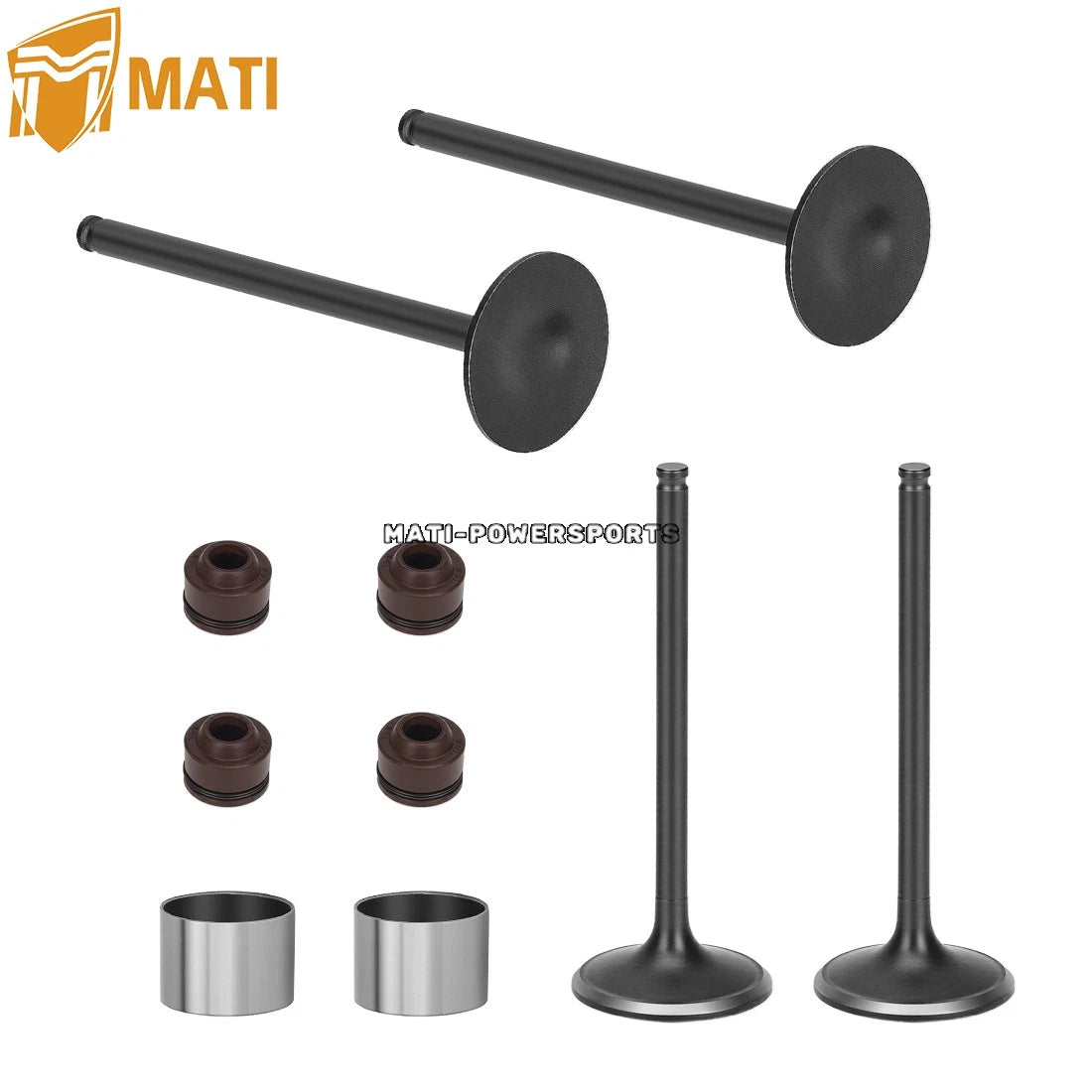 Exhaust & Intake Valve Kit for Honda CRF250R CRF250X 2004-2017 14721-KRN-670 14711-KRN-670