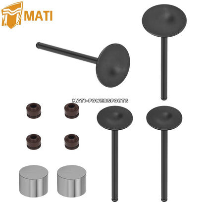 Exhaust & Intake Valve Kit for Honda CRF250R CRF250X 2004-2017 14721-KRN-670 14711-KRN-670