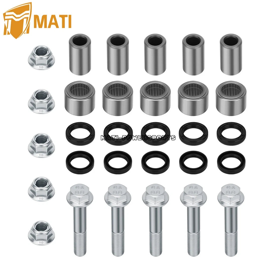 Swing Arm Linkage Bearing Kit & Bolts For Honda TRX400EX TRX400X 1999-2014 27-1048