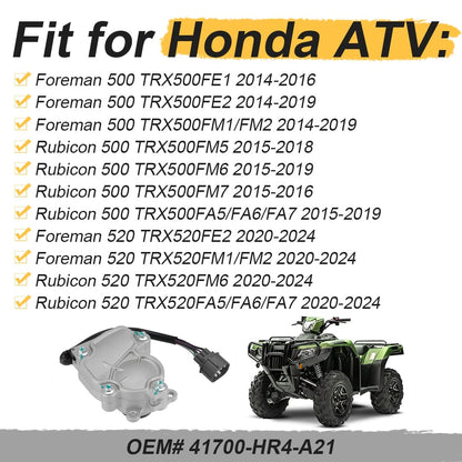 Front Differential Actuator For Honda Foreman 500 Rubicon 500 520 2014-2024 41700-HR4-A21