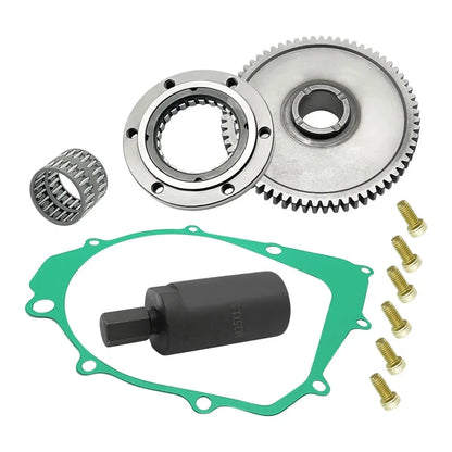 Flywheel Puller Kit & Repair Parts for Yamaha Warrior/Raptor/Big Bear/Moto-4 350, Kodiak 400 OEM: 90149-08031-00 3GD-15451-00-00 1UY-15517-00-00 1UY-15590-01-00 Mati Powersports