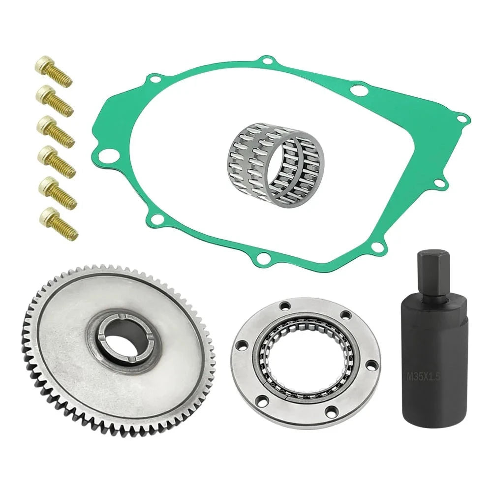 Flywheel Puller Kit & Repair Parts for Yamaha Warrior/Raptor/Big Bear/Moto-4 350, Kodiak 400 OEM: 90149-08031-00 3GD-15451-00-00 1UY-15517-00-00 1UY-15590-01-00 Mati Powersports