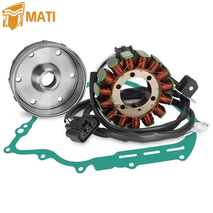 Stator & Flywheel Kit For Yamaha Grizzly 700 YFM700 2007-2008 3B4-81450-00-00