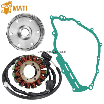Stator & Flywheel Kit For Yamaha Grizzly 700 YFM700 2007-2008 3B4-81450-00-00