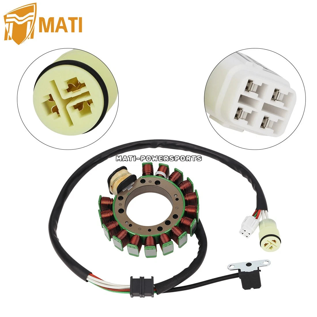 Flywheel Rotor Magneto Stator GASKET For Yamaha YFM600FW Grizzly 600 4x4 1998-2001 5GT-85550-01-00