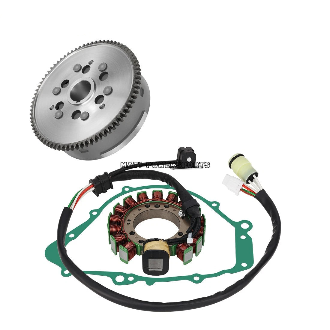 Flywheel Rotor Magneto Stator GASKET For Yamaha YFM600FW Grizzly 600 4x4 1998-2001 5GT-85550-01-00