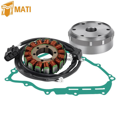 Stator & Flywheel Kit For Yamaha Grizzly 700 YFM700 2007-2008 3B4-81450-00-00