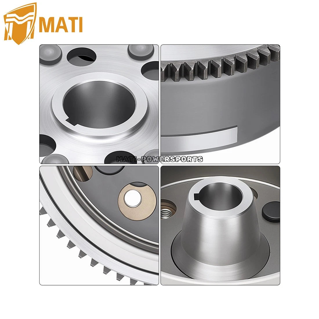 Flywheel Rotor Ring Gear For Yamaha YFM600FW Grizzly 600 4x4 1998-2001 5GT-85550-01-00