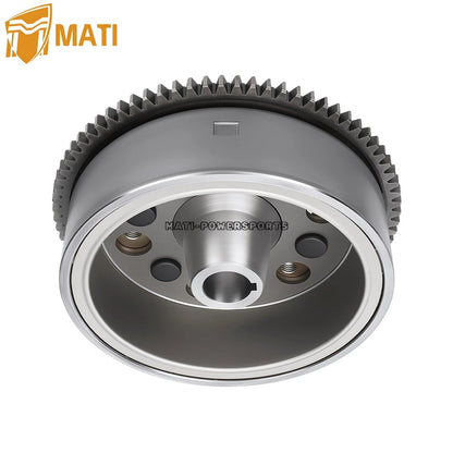 Flywheel Rotor Ring Gear For Yamaha YFM600FW Grizzly 600 4x4 1998-2001 5GT-85550-01-00