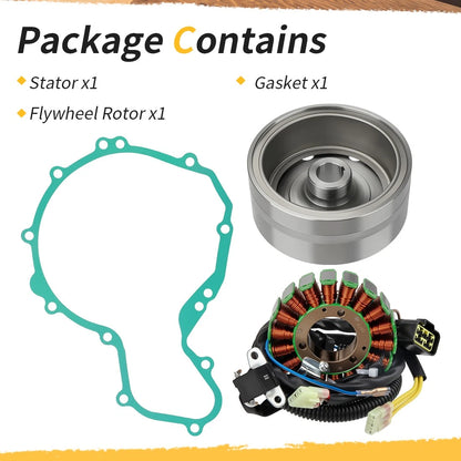 Stator & Flywheel Rotor w/ Gasket For Polaris Predator 500 2003-2004 3088055 3088159