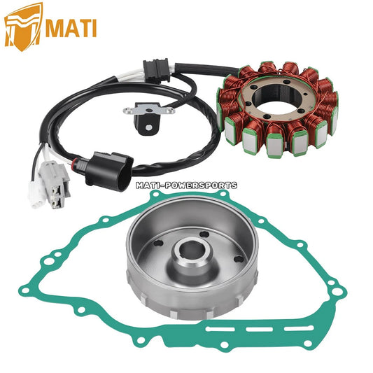 For Yamaha Rhino 700 Stator & Flywheel Kit 2008-2013 YXR700F 3B4-81450-00-00