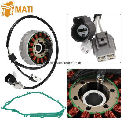 For Yamaha Rhino 700 Stator & Flywheel Kit 2008-2013 YXR700F 3B4-81450-00-00