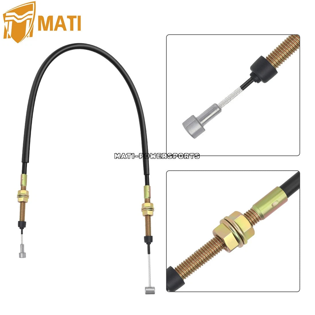 Rear Brake Cable For Arctic-Cat ATV 375 400 454 500 2x4 4x4 1998-2005 0487-006