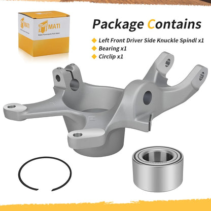 Front Left Driver Side Knuckle Spindle w/Bearing for Can-am Maverick X3 Turbo R/RR Max 18-24 706204785 706202759