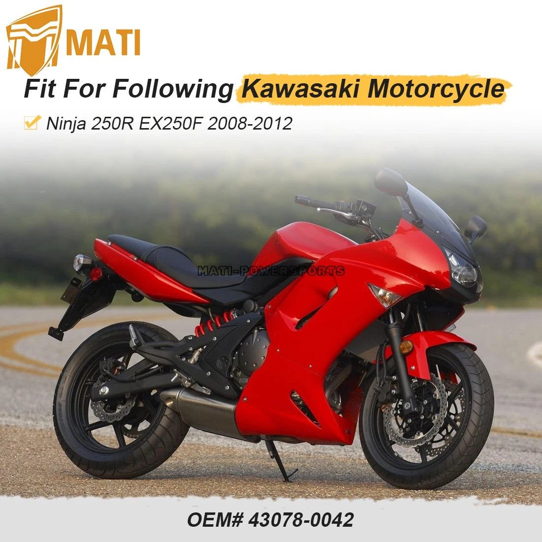 Coolant Reservoir With Cover For kawasaki Ninja 250R EX250F 2008-2012 43078-0042