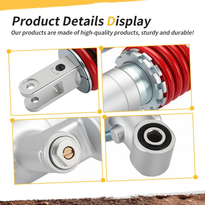 Front Rear Air Shocks Absorbers Adjustable Tool For Suzuki Quadsport Z400 LTZ400