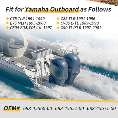 Forward & Pionion & Reverse Gear Set For Yamaha Outboard 75HP 80HP 85HP 90HP 1989-2001 688-45560-00 688-45551-00 688-45571-00