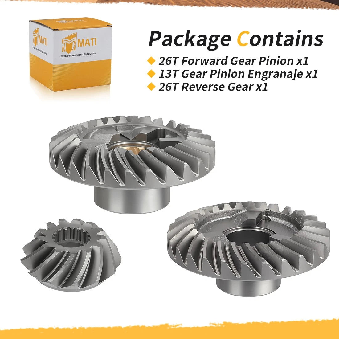 Forward & Pionion & Reverse Gear Set For Yamaha Outboard 75HP 80HP 85HP 90HP 1989-2001 688-45560-00 688-45551-00 688-45571-00