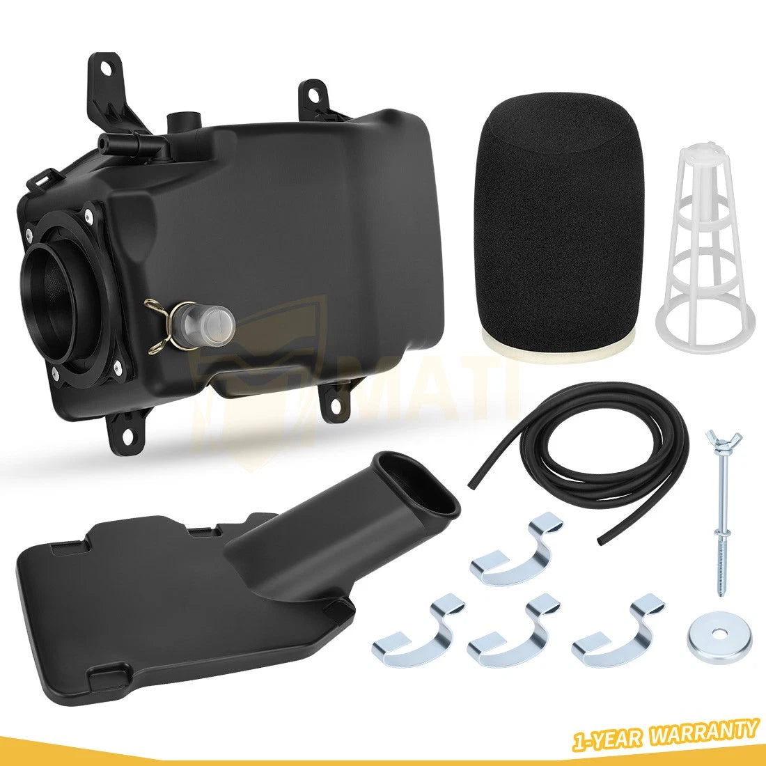 Air Box Lid Cover Cap Air Filter Cage Guide Kit For Yamaha Raptor 700 700R 2006-2024