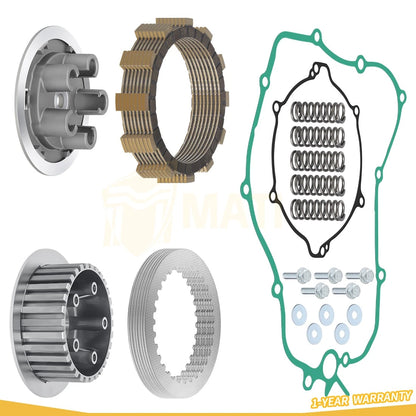 Friction Steel Clutch Plates Inner Hub Pressure Plate For Yamaha YZ125 125X 2005-2024