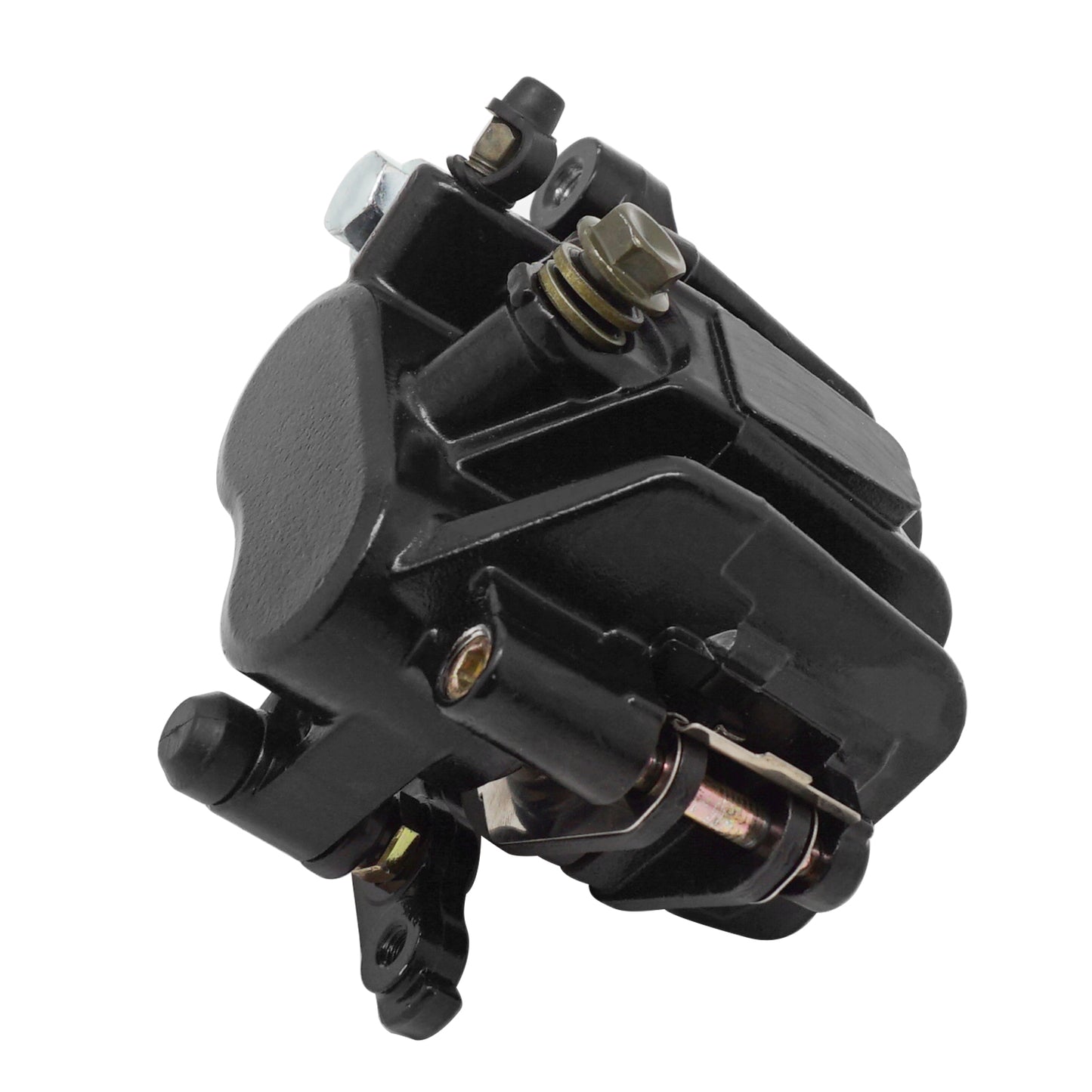 Front Brake Caliper (Black) for Honda Shadow-VLX-600 -Aero/ACE/Spirit/RS-750 Shadow-ACE/Aero/Sabre/Tour-1100 OEM:45150-MAH-315 Mati Powersports