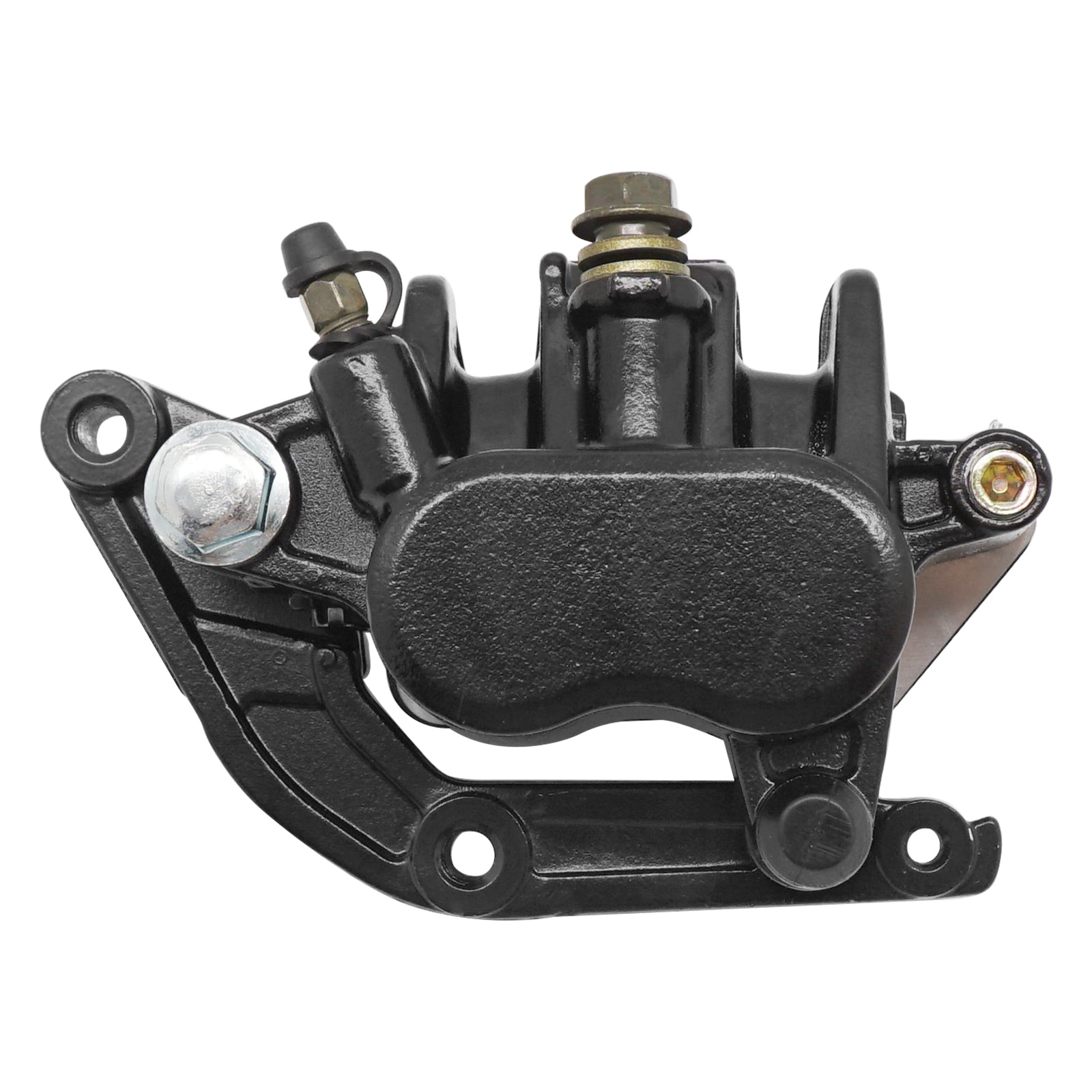 Front Brake Caliper (Black) for Honda Shadow-VLX-600 -Aero/ACE/Spirit/RS-750 Shadow-ACE/Aero/Sabre/Tour-1100 OEM:45150-MAH-315 Mati Powersports