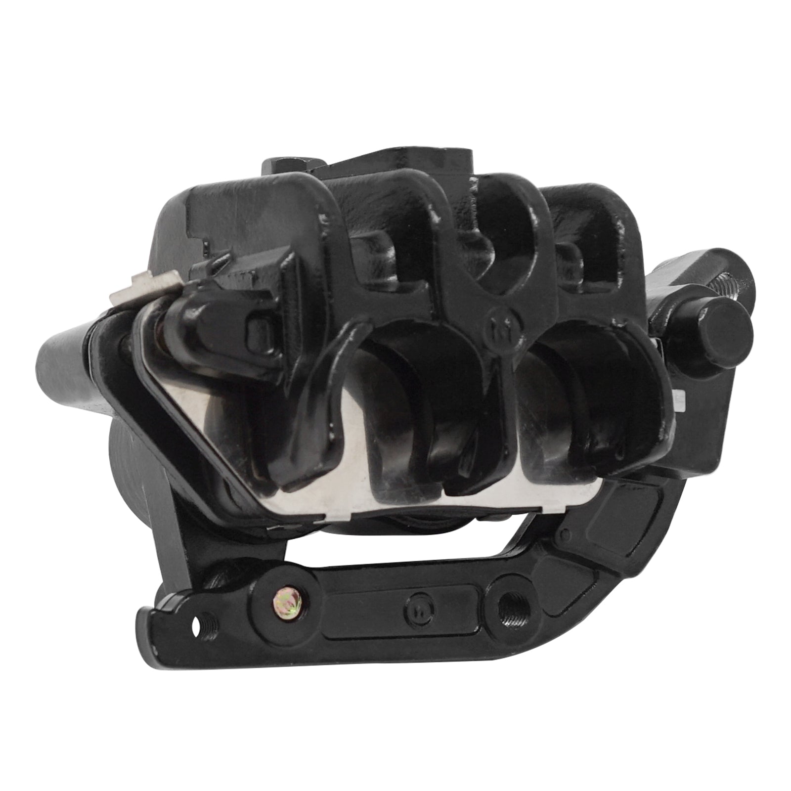 Front Brake Caliper (Black) for Honda Shadow-VLX-600 -Aero/ACE/Spirit/RS-750 Shadow-ACE/Aero/Sabre/Tour-1100 OEM:45150-MAH-315 Mati Powersports