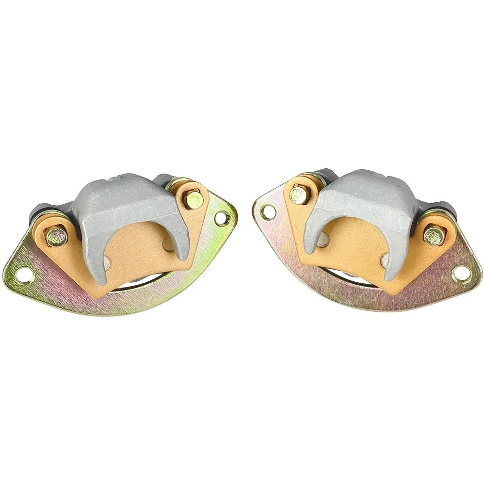 Front Brake Caliper Kit （Left & Right）with Pads for Polaris ATV Sportsman 850 1000 XP MV WV High Lifter - OEM : 1912364, 1912365 Mati Powersports