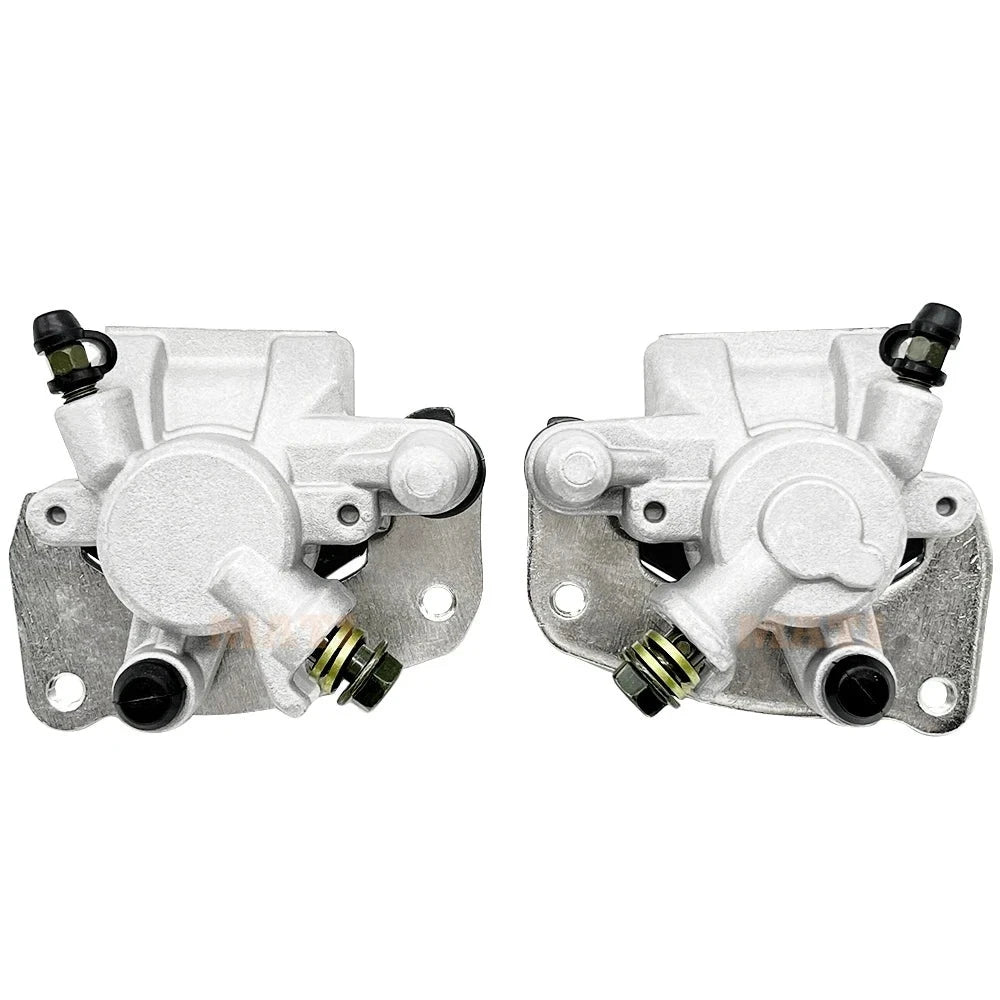 Front Brake Caliper (Left & Right) with Pads for Suzuki KingQuad LT-A400 LT-F400 LT-A450 LT-A500 LT-A700 LT-A750 OEM: 59100-31G01-999 Mati Powersports