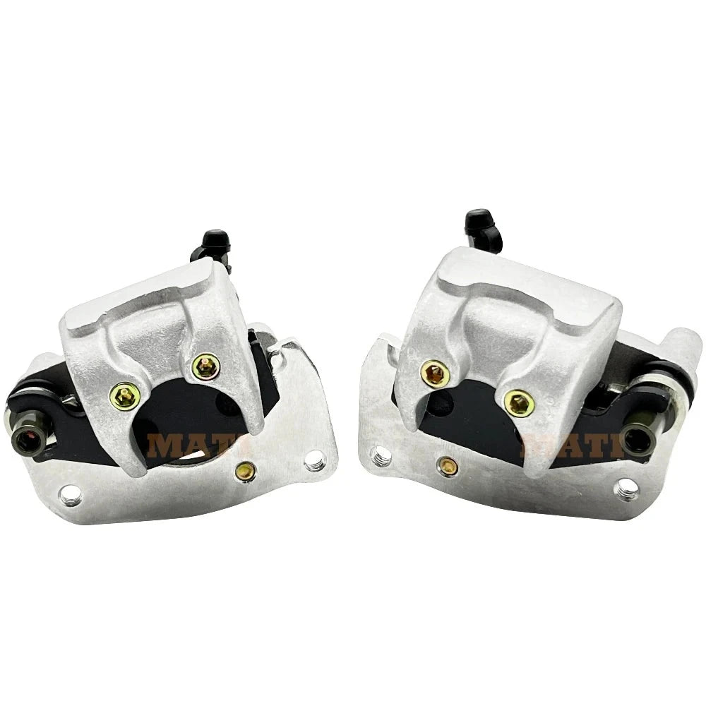 Front Brake Caliper (Left & Right) with Pads for Suzuki KingQuad LT-A400 LT-F400 LT-A450 LT-A500 LT-A700 LT-A750 OEM: 59100-31G01-999 Mati Powersports