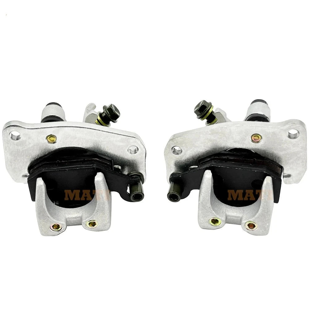 Front Brake Caliper (Left & Right) with Pads for Suzuki KingQuad LT-A400 LT-F400 LT-A450 LT-A500 LT-A700 LT-A750 OEM: 59100-31G01-999 Mati Powersports