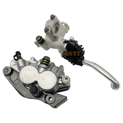 Front Brake Caliper & Master Cylinder for Honda CR125R CR250R CR500R CRF125F CRF150F CRF230F CRF250F XR250R XR400R XR650R #45150-KZ4-J21 45510-KCE-671 Mati Powersports