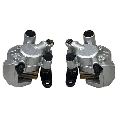 Front Brake Caliper for Honda TRX250X TRX250EX TRX300EX TRX400EX TRX400X A AC 45150-HN6-006 45250-HN6-006 with Pads Mati Powersports