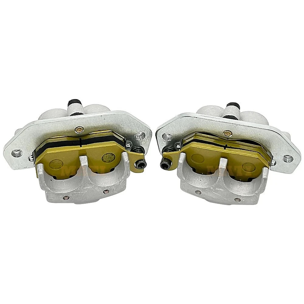 Front Brake Caliper for Yamaha Viking 700 Wolverine X2 X4 YXC/YXM700 850 YXE85/YXF85 2014-2022 - OEM : 1XD-2580T-00-00, 1XD-2580U-00-00 Mati Powersports