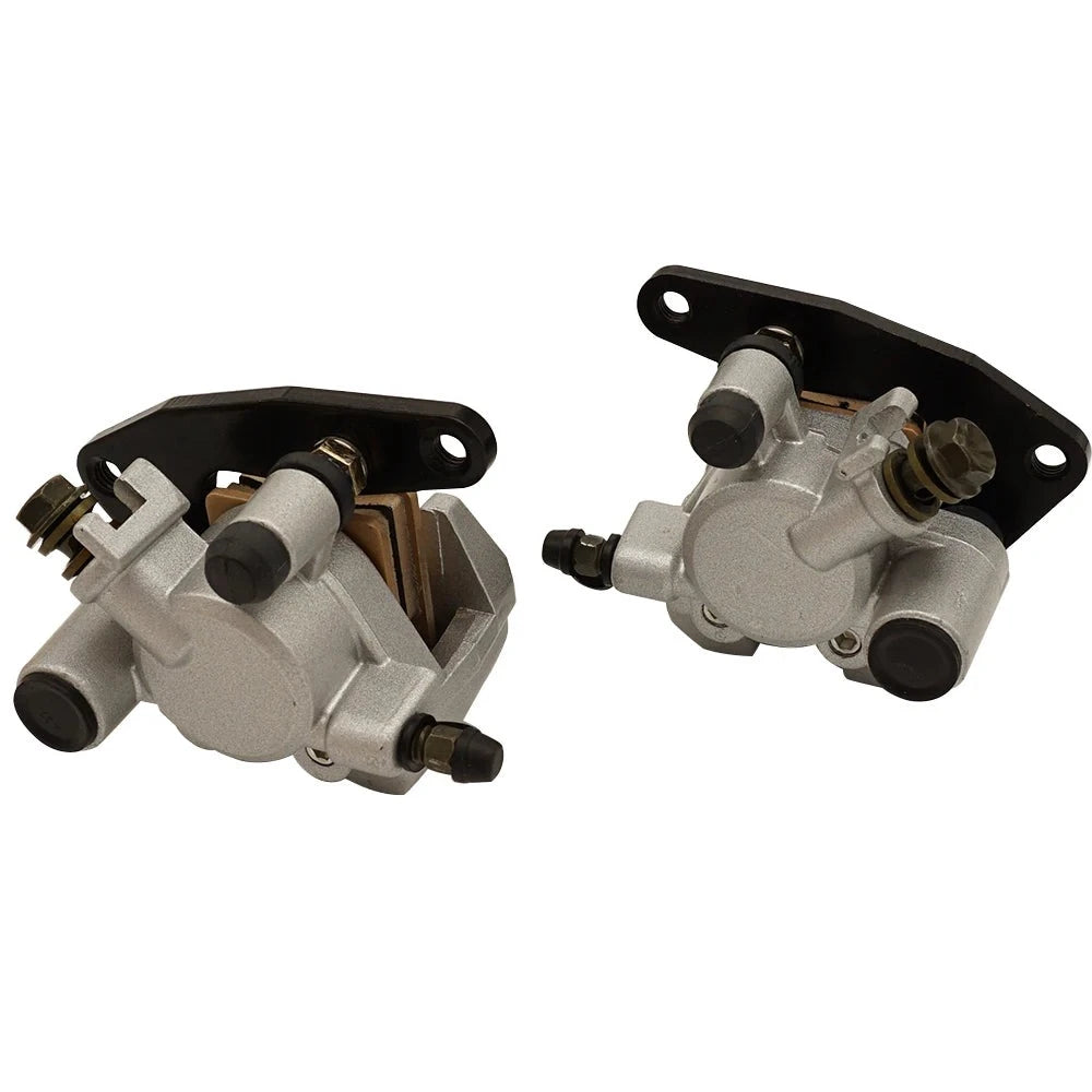 Front Brake Caliper with Pads for Suzuki Vinson 500 LTA500F, Quadsport Z250 LTZ250 LTZ400Z, Ozark 250 LTF250, Eiger 400 LTA400 F FC - OEM: 59300-38F31-999, 59100-38F31-999 Mati Powersports