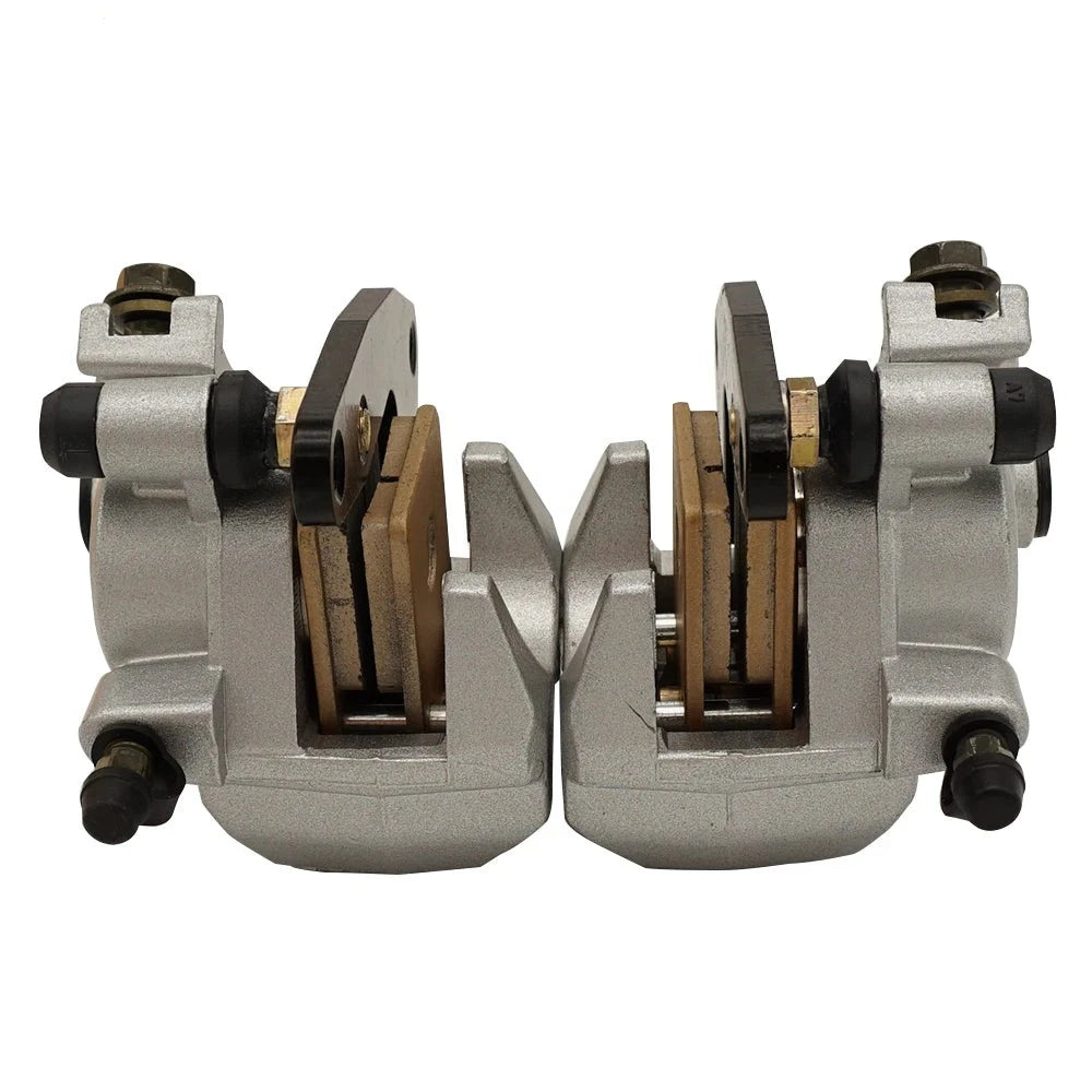 Front Brake Caliper with Pads for Suzuki Vinson 500 LTA500F, Quadsport Z250 LTZ250 LTZ400Z, Ozark 250 LTF250, Eiger 400 LTA400 F FC - OEM: 59300-38F31-999, 59100-38F31-999 Mati Powersports