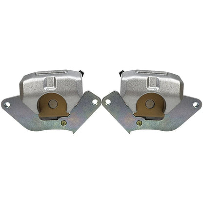 Front Brake Calipers (Left & Right) with Pad for Honda Rancher 420 TRX420/TRX500 TRX 420 500 TE TM FE FM FPE FPM FA FPA OEM: 45150-HP5-601/45250-HP5-601 Mati Powersports